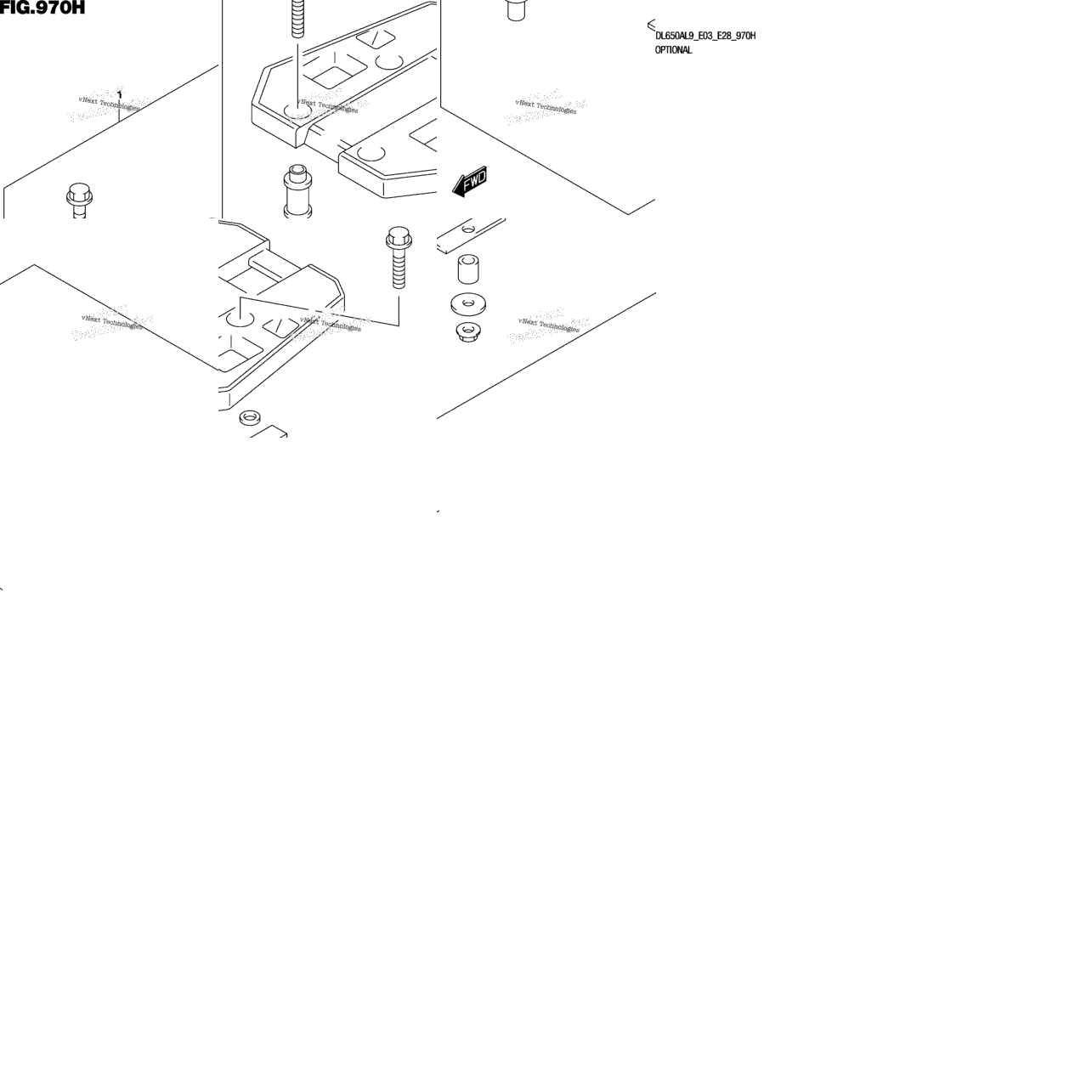 Optional (Top Case Bracket Set)
