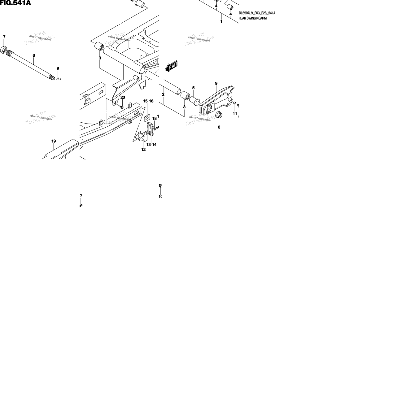 Rear Swingingarm
