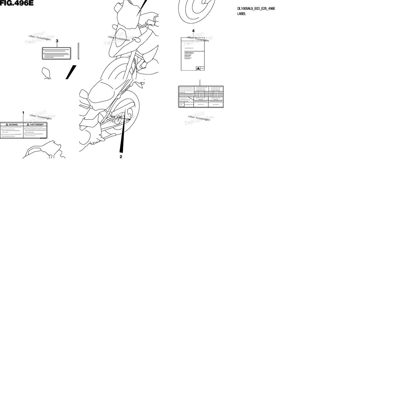 Label (Dl1000al9 E28)