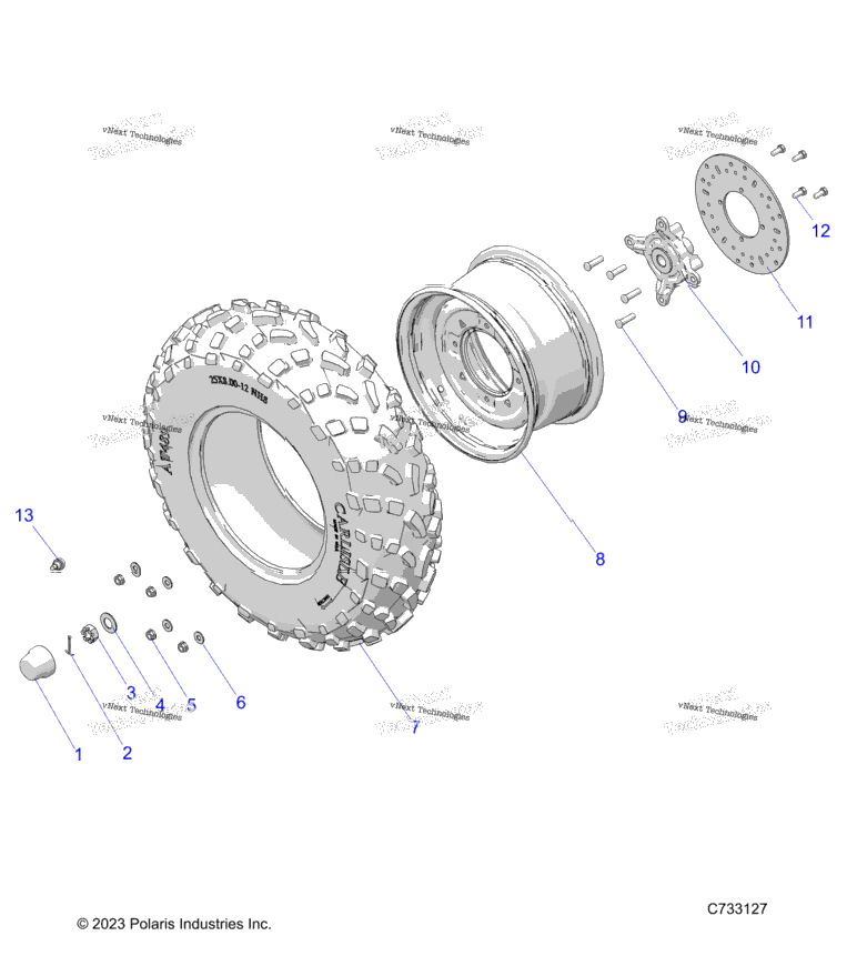 Wheels, Front, Steel