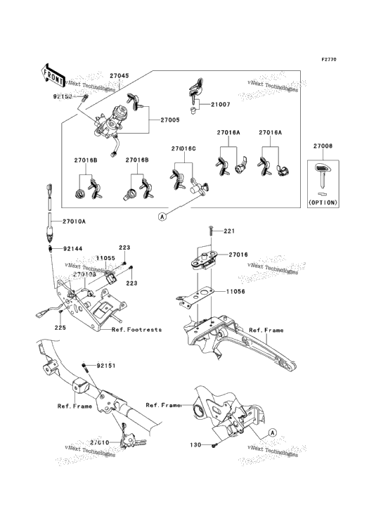 Ignition Switch/Locks/Reflectors