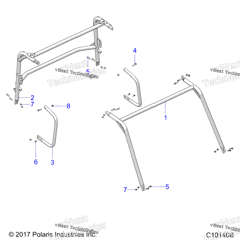 Chassis, Cab Frame And Side Bars
