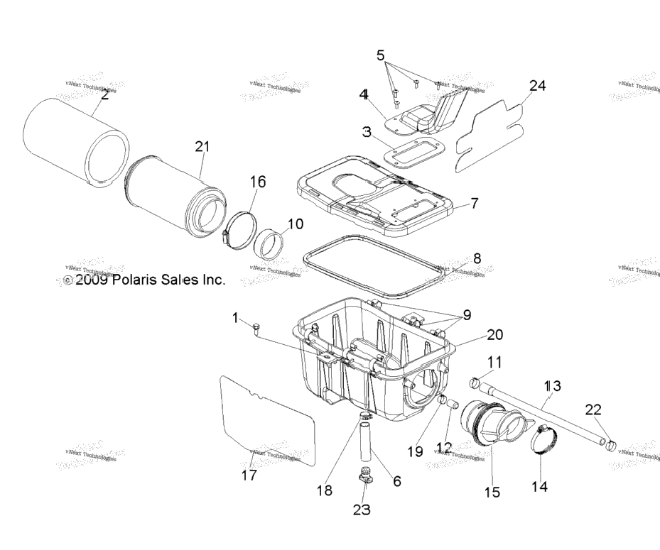 Engine, Air Intake System