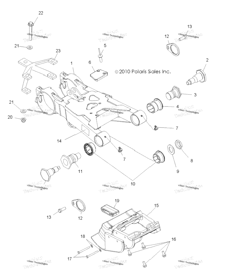 Suspension, Swingarm