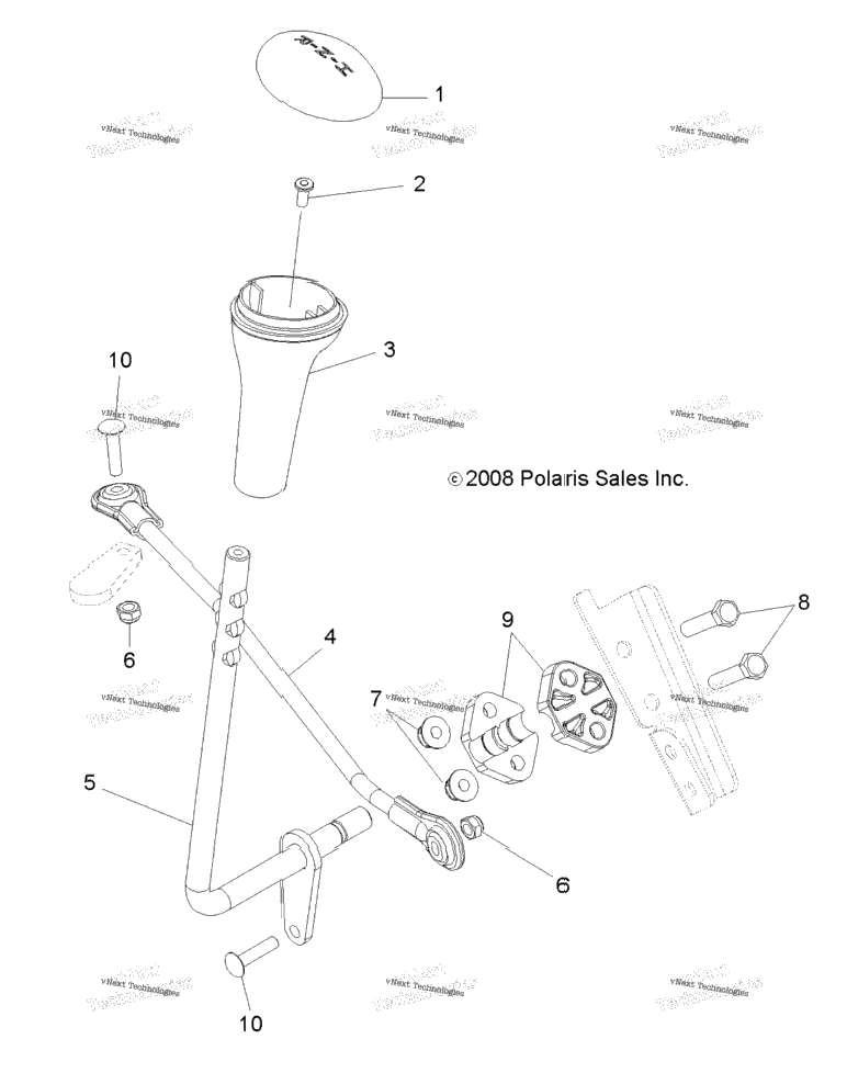 Drive Train, Gear Selector