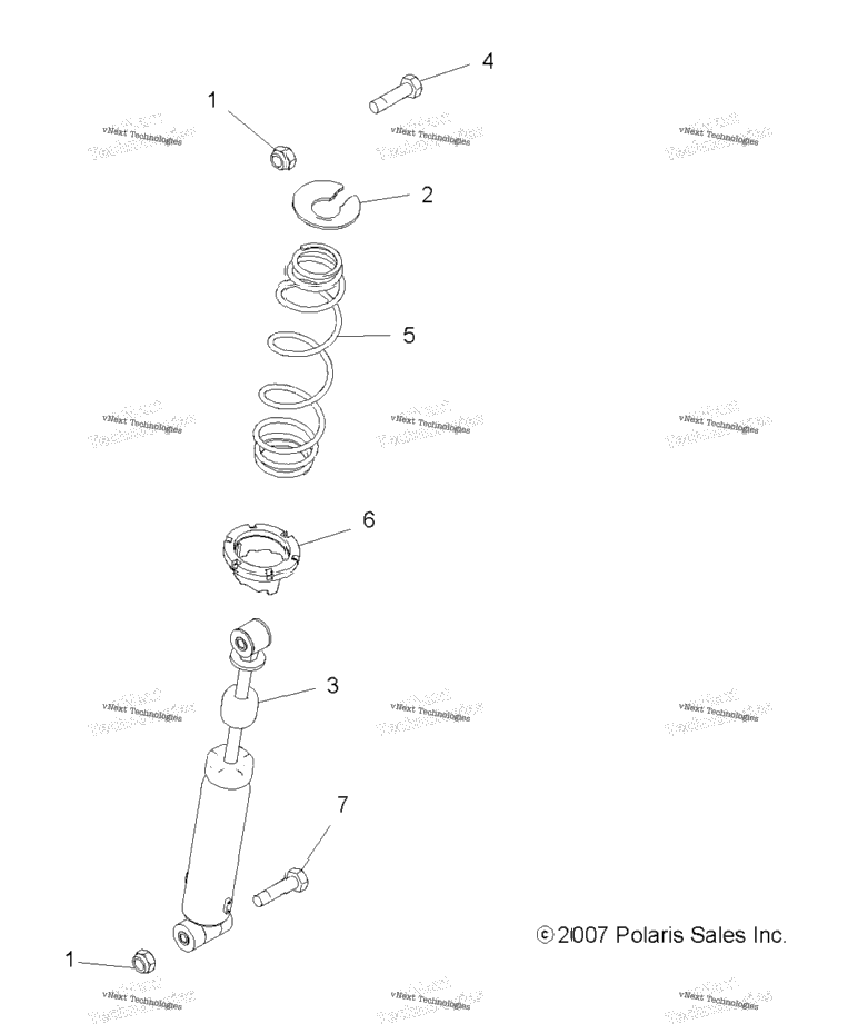 Suspension, Rear Shock
