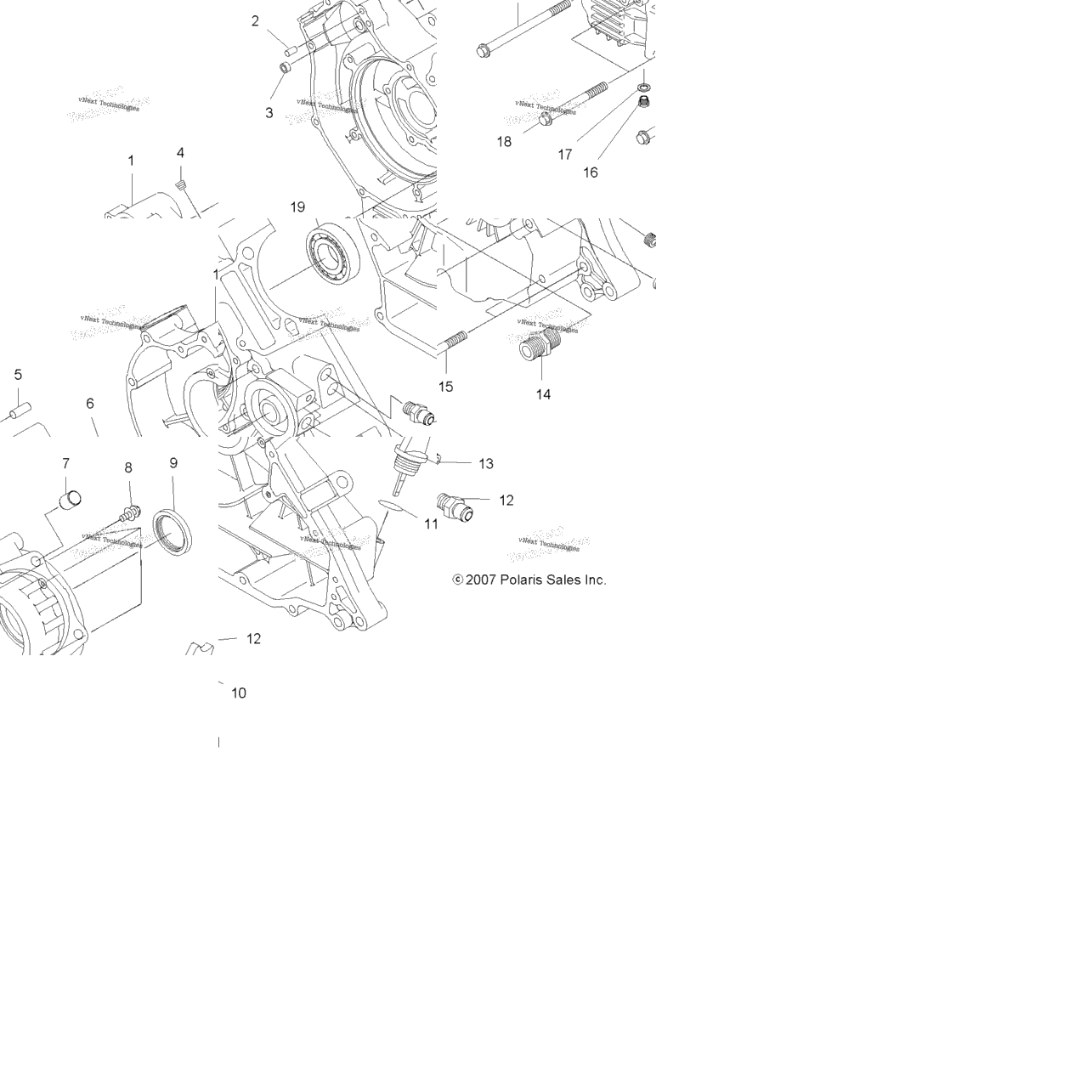 Engine, Crankcase