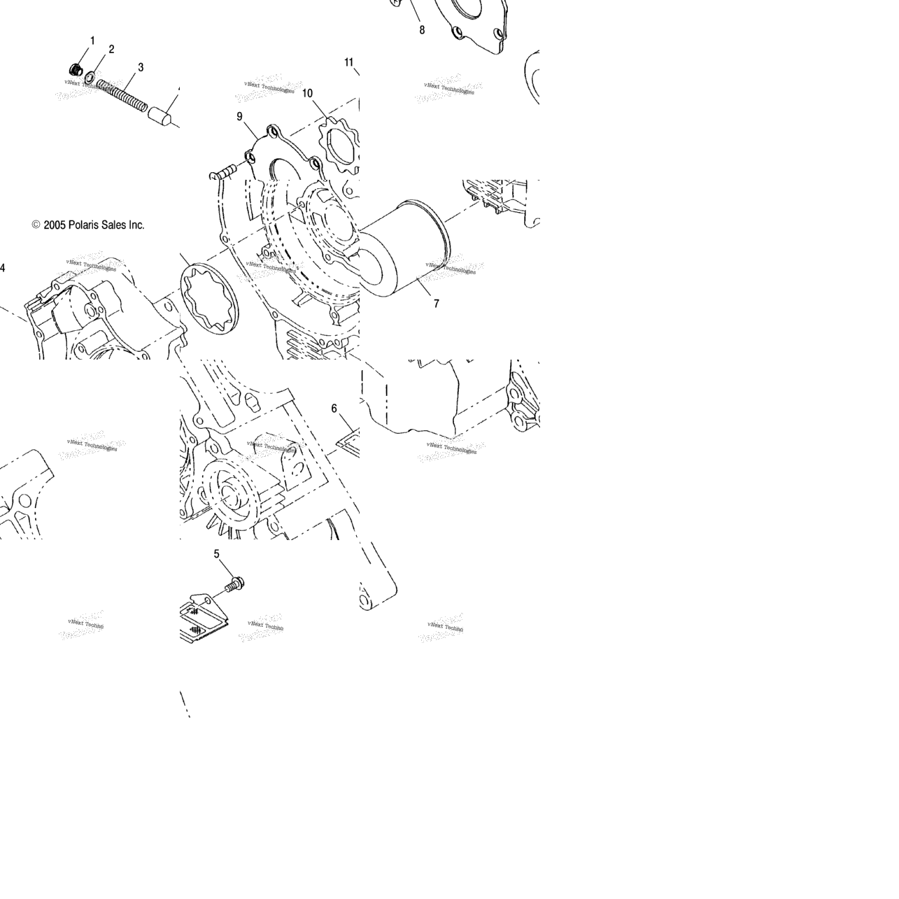 Engine, Oil Pump & Oil Filter