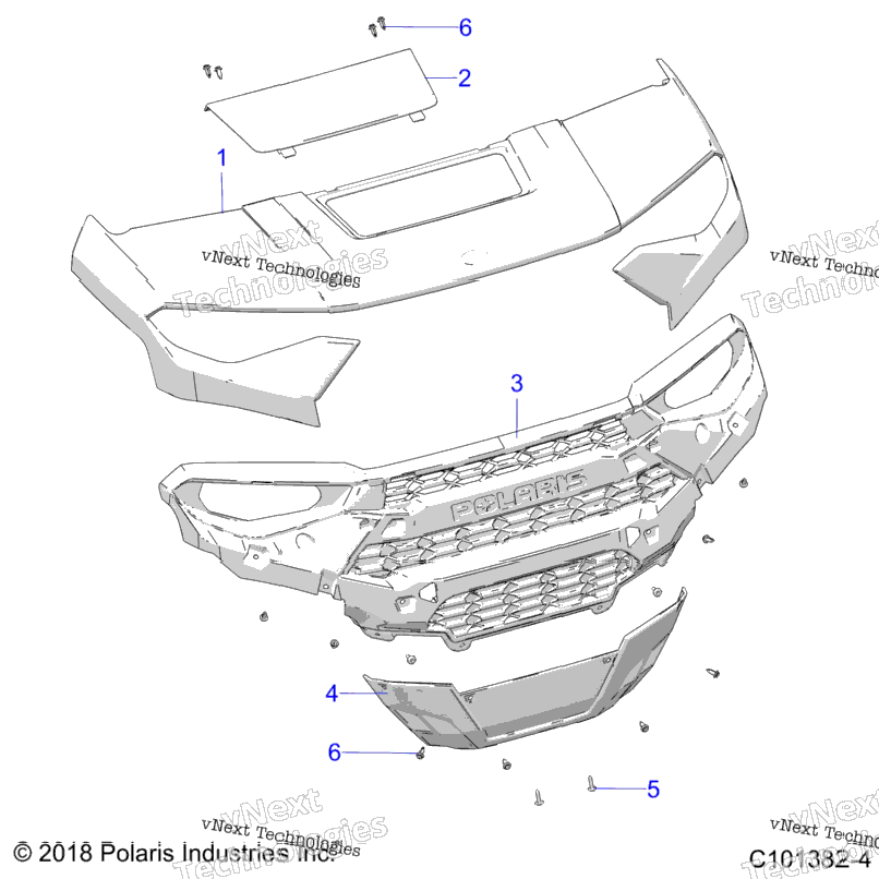 Body, Hood And Front Fascia
