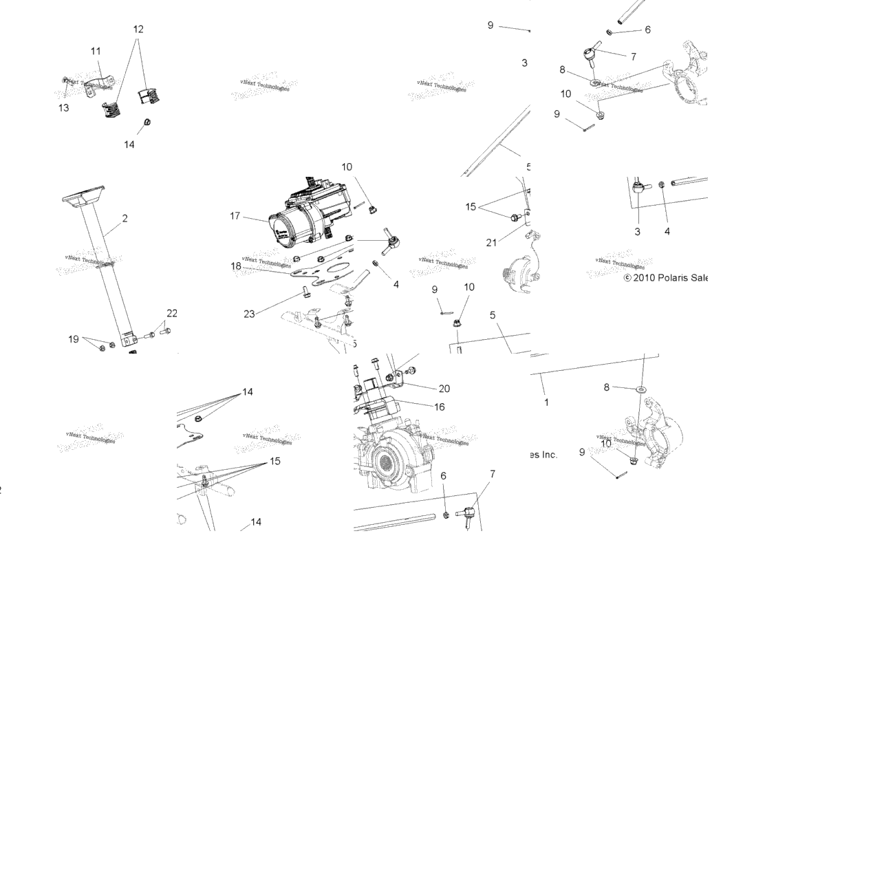 Steering, Steering Post Asm