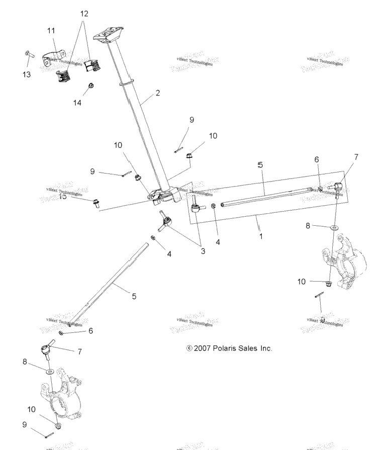 Steering, Steering Post Asm