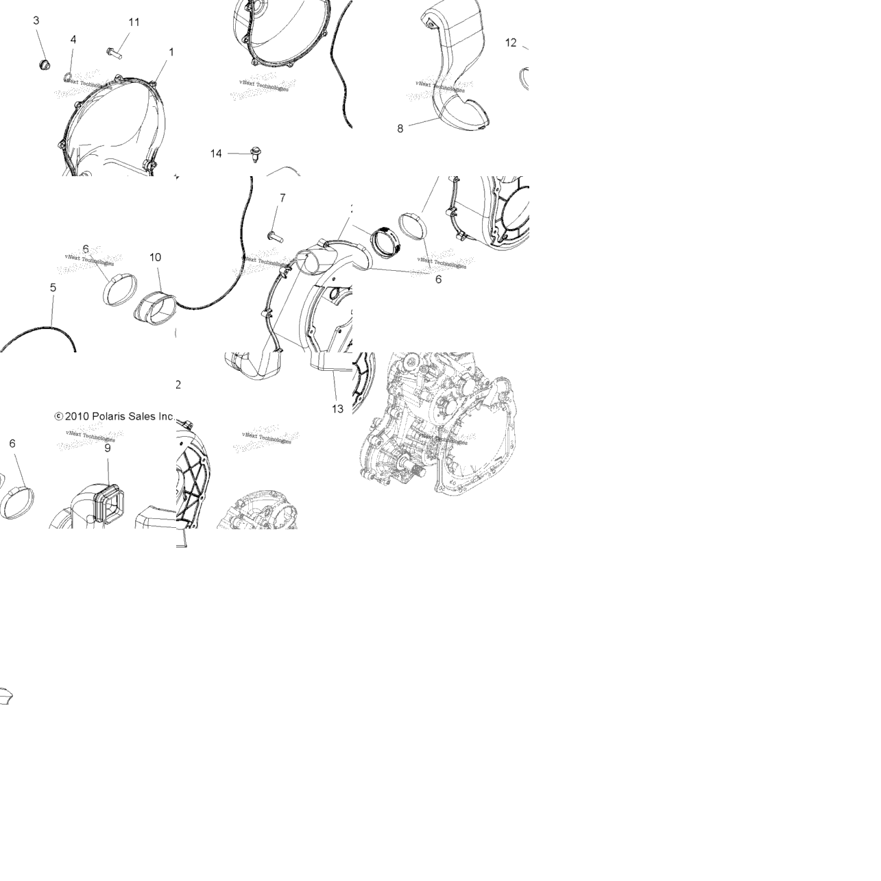 Body, Clutch Cover