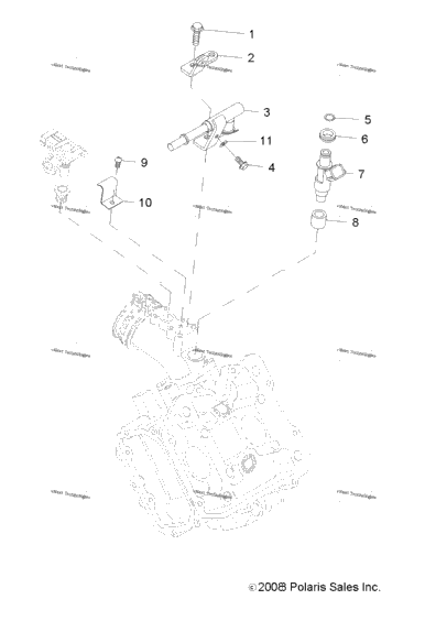 Engine, Fuel Injector