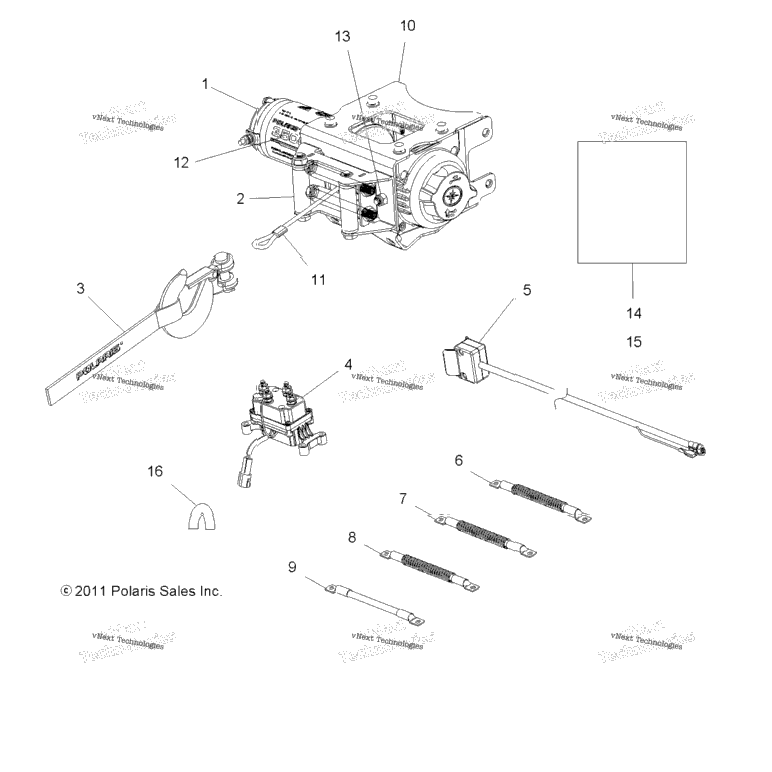 Options, Winch (49Atvwinch12spf)