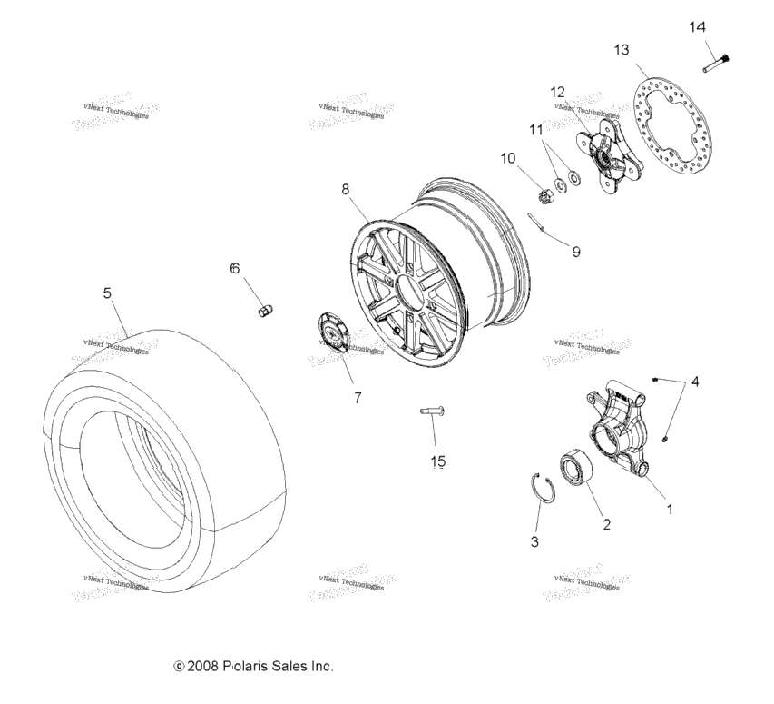 Wheels, Rear & Hub