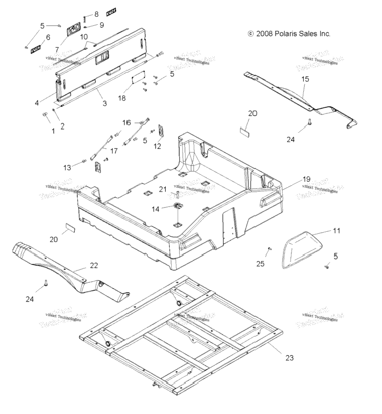 Body, Dump Box