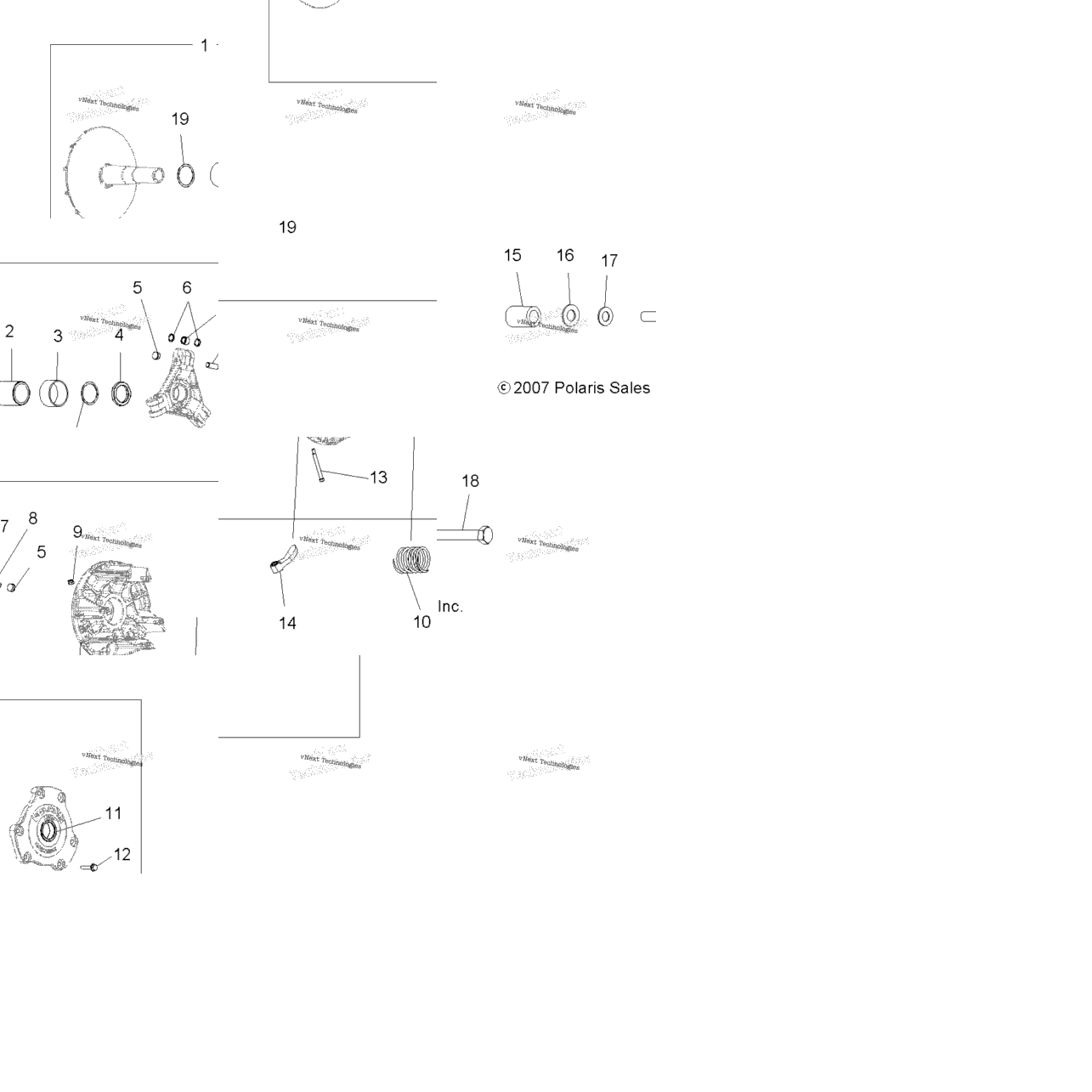 Drive Train, Primary Clutch