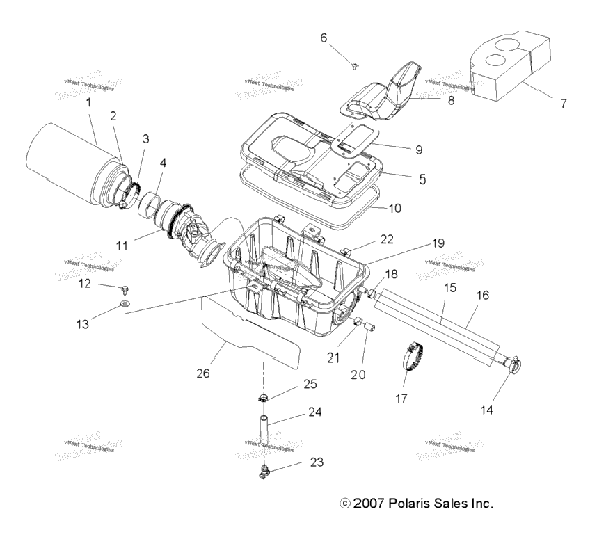 Engine, Air Intake System