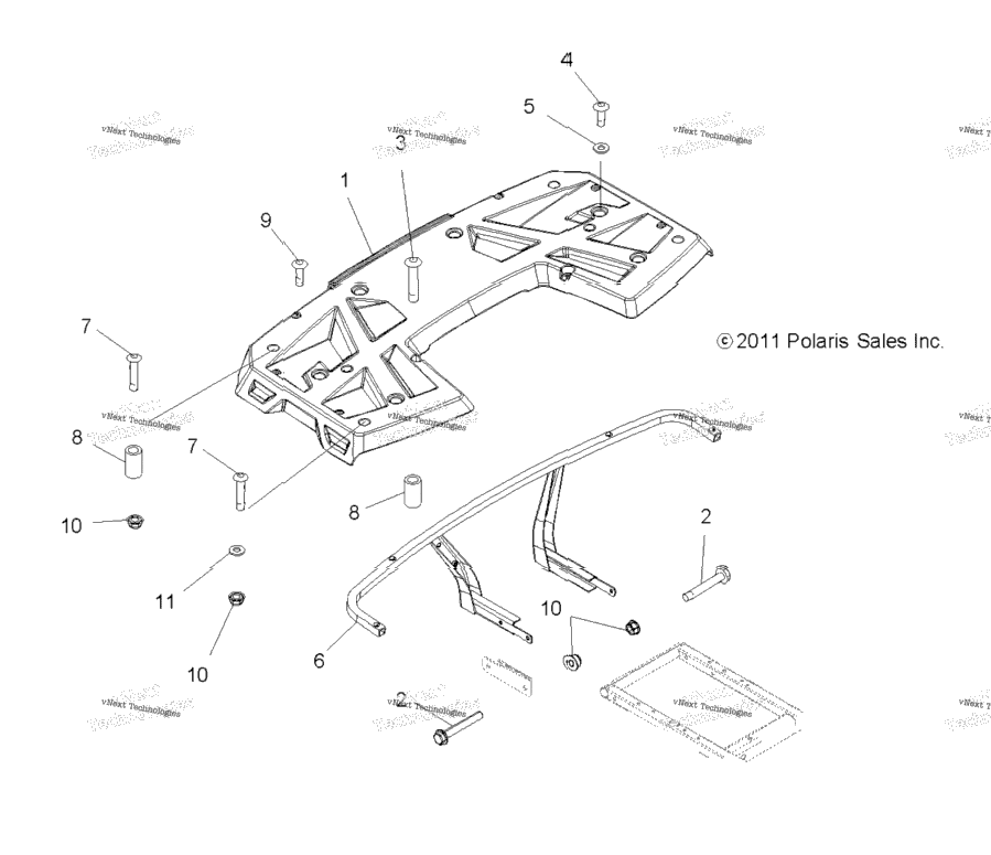 Body, Rear Rack