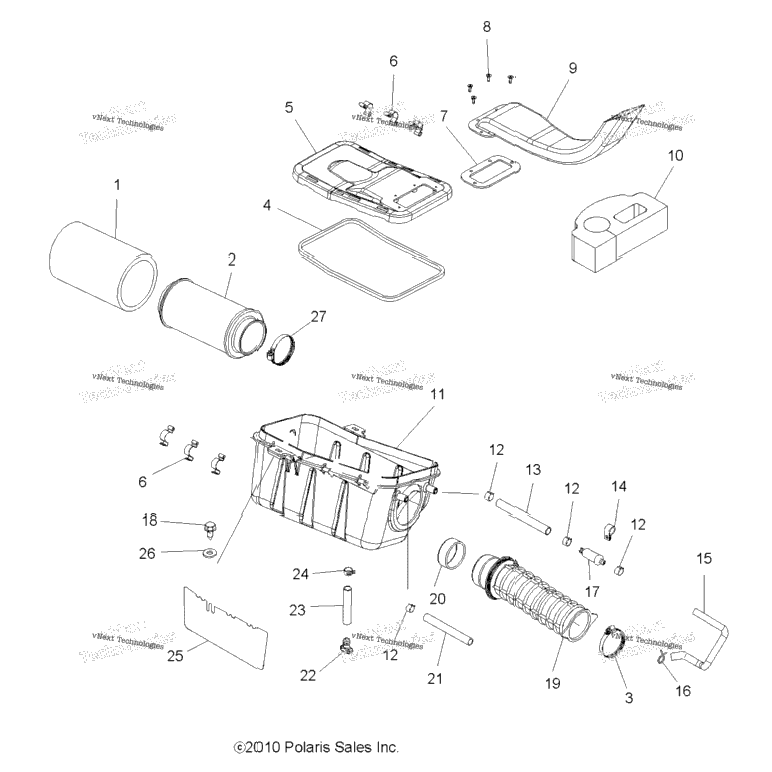 Engine, Air Intake System