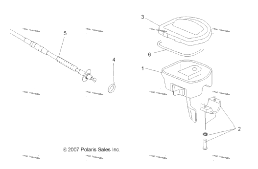 Steering, Controls, Throttle Asm. & Cable