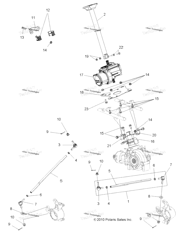 Steering, Steering Post Asm
