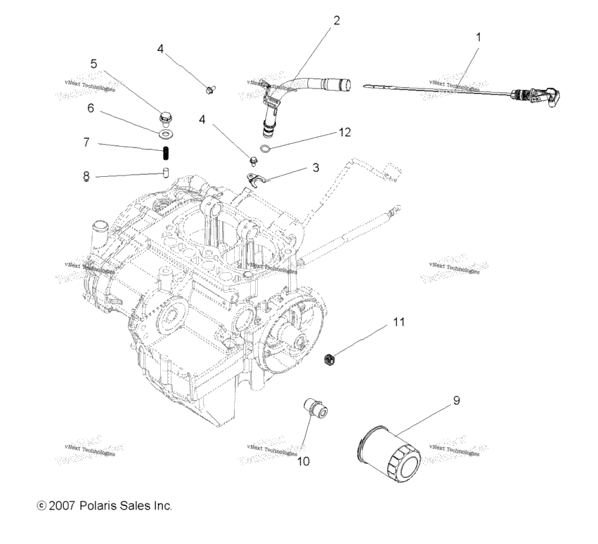 Engine, Dipstick & Oil Filter