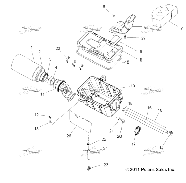 Engine, Air Intake System
