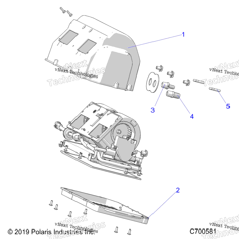 Body, Heater Assembly