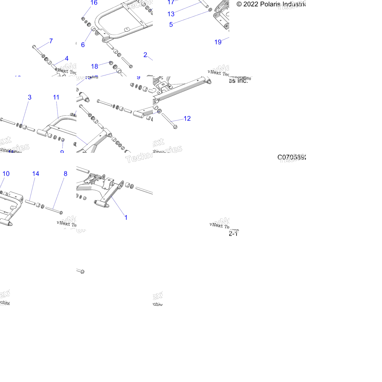 Suspension, Rear Control Arms