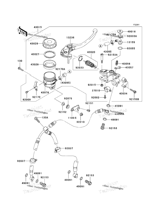 Front Master Cylinder