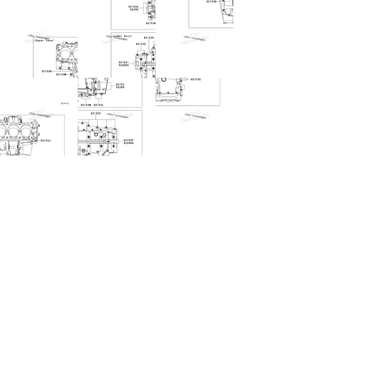 Crankcase Bolt Pattern