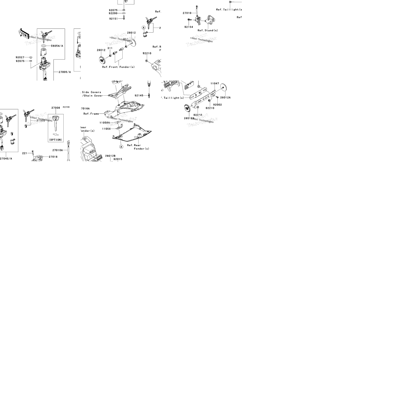 Ignition Switch/Locks/Reflectors