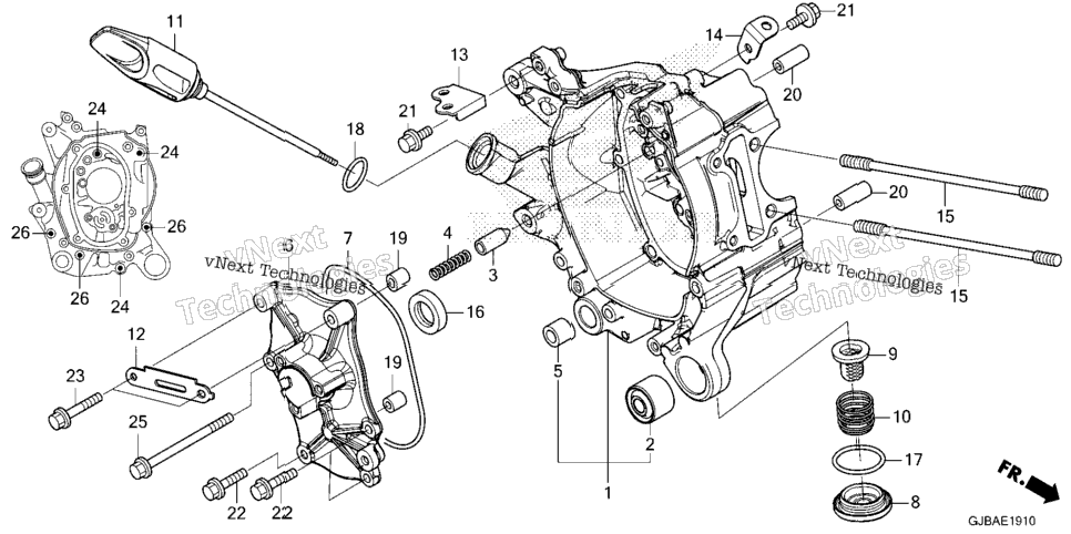 RIGHT CRANKCASE