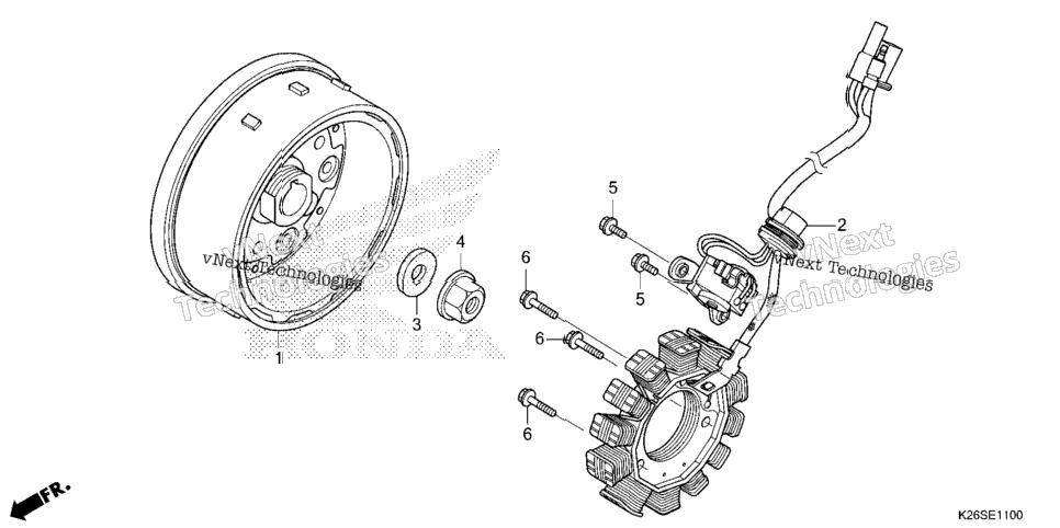 GENERATOR / FLYWHEEL