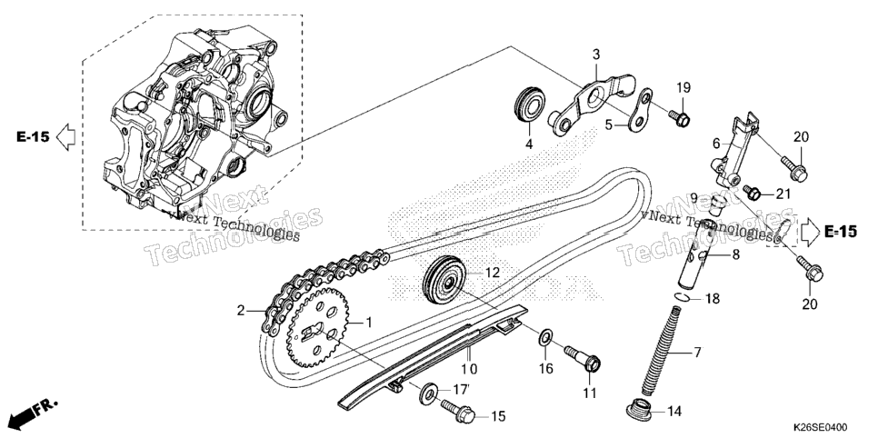 CAM CHAIN / TENSIONER