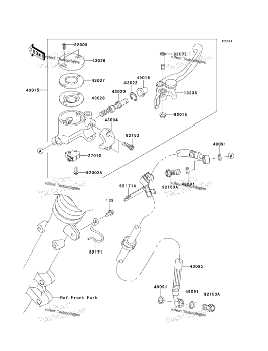 Front Master Cylinder