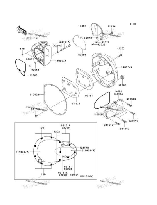 Right Engine Cover(S)