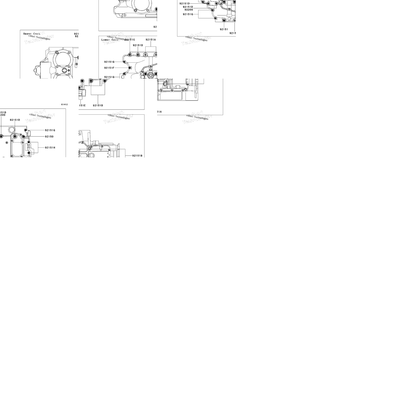 Crankcase Bolt Pattern