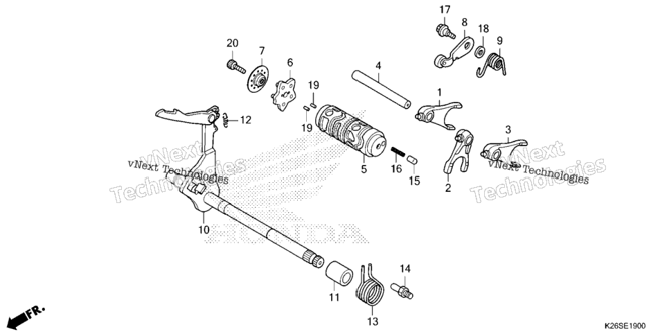 GEARSHIFT DRUM
