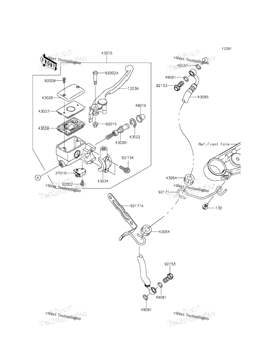 Front Master Cylinder