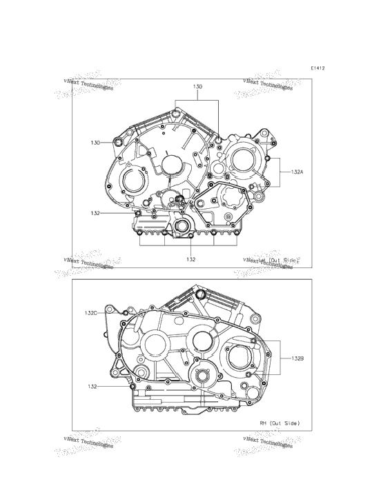 Crankcase Bolt Pattern