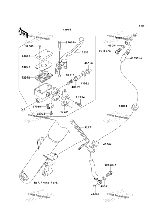Front Master Cylinder