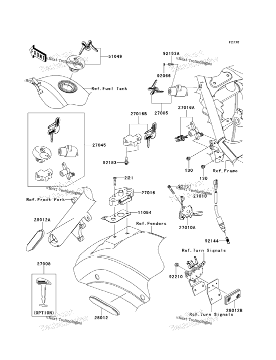 Ignition Switch/Locks/Reflectors