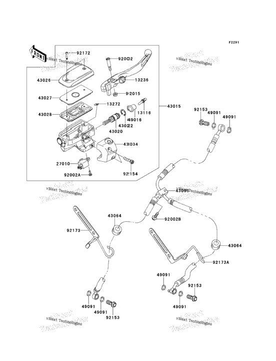 Front Master Cylinder