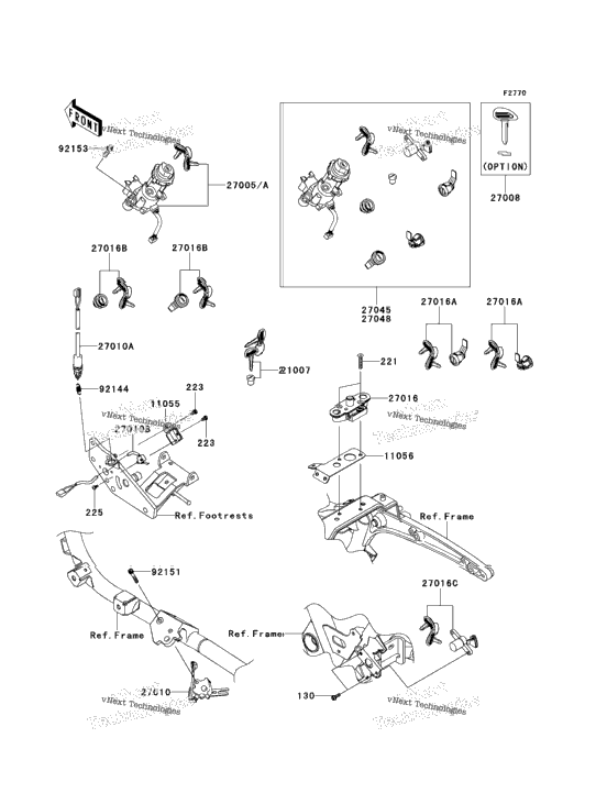 Ignition Switch/Locks/Reflectors