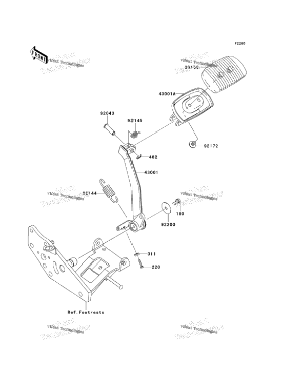 Brake Pedal/Torque Link