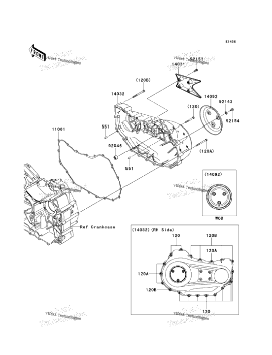 Right Engine Cover(S)