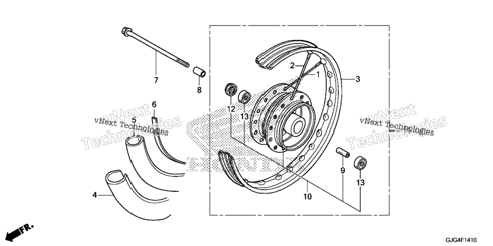 FRONT WHEEL