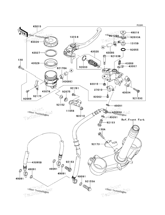 Front Master Cylinder